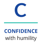 Confidence with humility